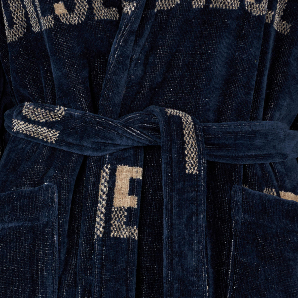 BADEMANTEL L/XL Unisex  - Blau, Basics, Textil (L/XLnull) - Diesel