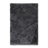 TAGESDECKE - Anthrazit, Design, Textil (200/240cm) - Joop!