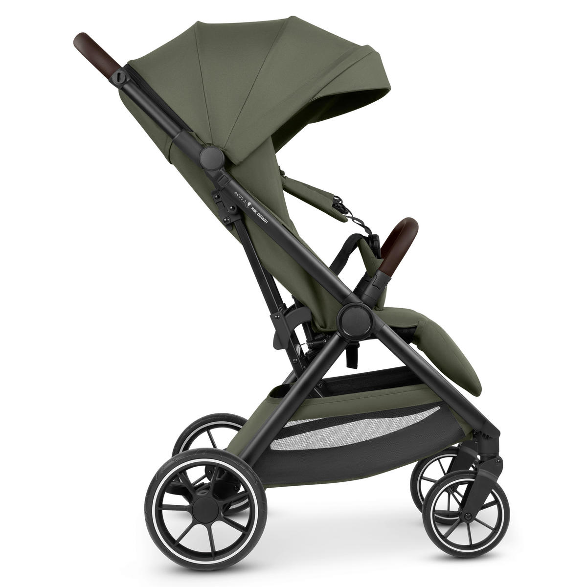 BUGGY Avus 3  - Dunkelgrün/Schwarz, Basics, Textil/Metall (56/111/87cm) - ABC Design