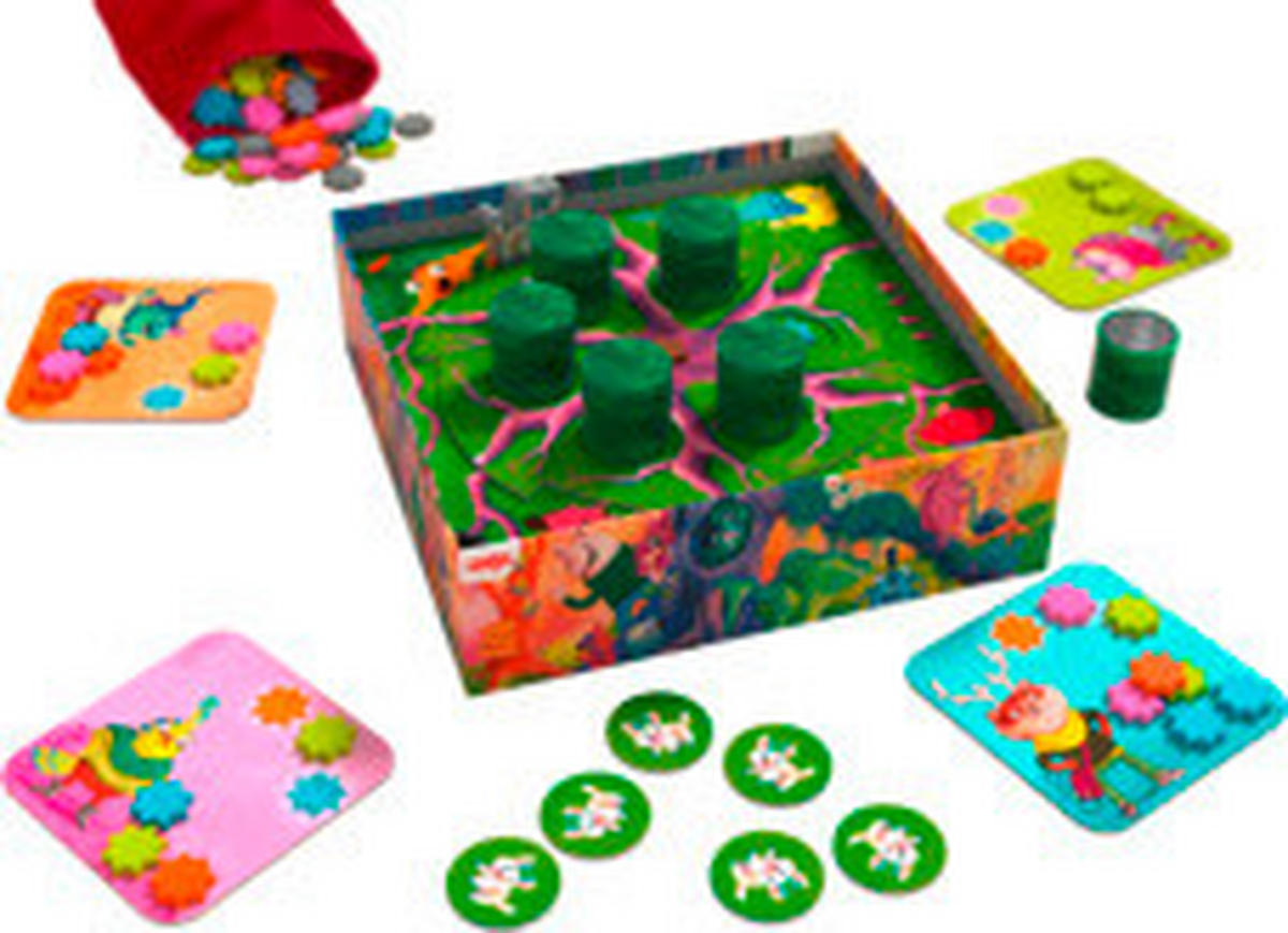 BRETTSPIEL  - Basics, Holz/Papier (26,5/26,5/6,6cm) - Haba