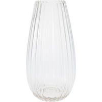 VÁZA, sklo, 30 cm - průhledné, Basics, sklo (15/15/30cm)