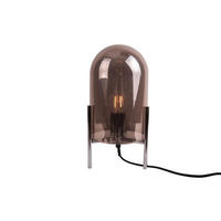 TISCHLEUCHTE - Grau, Trend, Glas/Metall (30/16/16cm) - Present Time