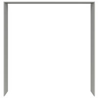 PASSEPARTOUTRAHMEN 213,7/222,7/58,5 cm   - Eiche grau, Basics, Holzwerkstoff (213,7/222,7/58,5cm) - Visiona
