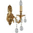 WANDLEUCHTE - Goldfarben, LIFESTYLE, Metall (27/42cm) - Glandor WANDLEUCHTE - Goldfarben, LIFESTYLE, Metall (27/42cm) - Glandor