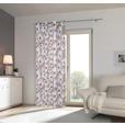 ÖSENVORHANG halbtransparent  - Taupe, Design, Textil (140/245cm) - Esposa