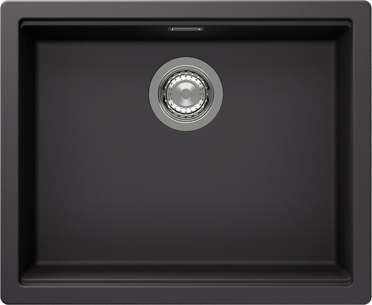 SPÜLE KIRN100LFBDSK  - Grau, Basics, Stein (55,6/28,9/45,6cm) - Schock