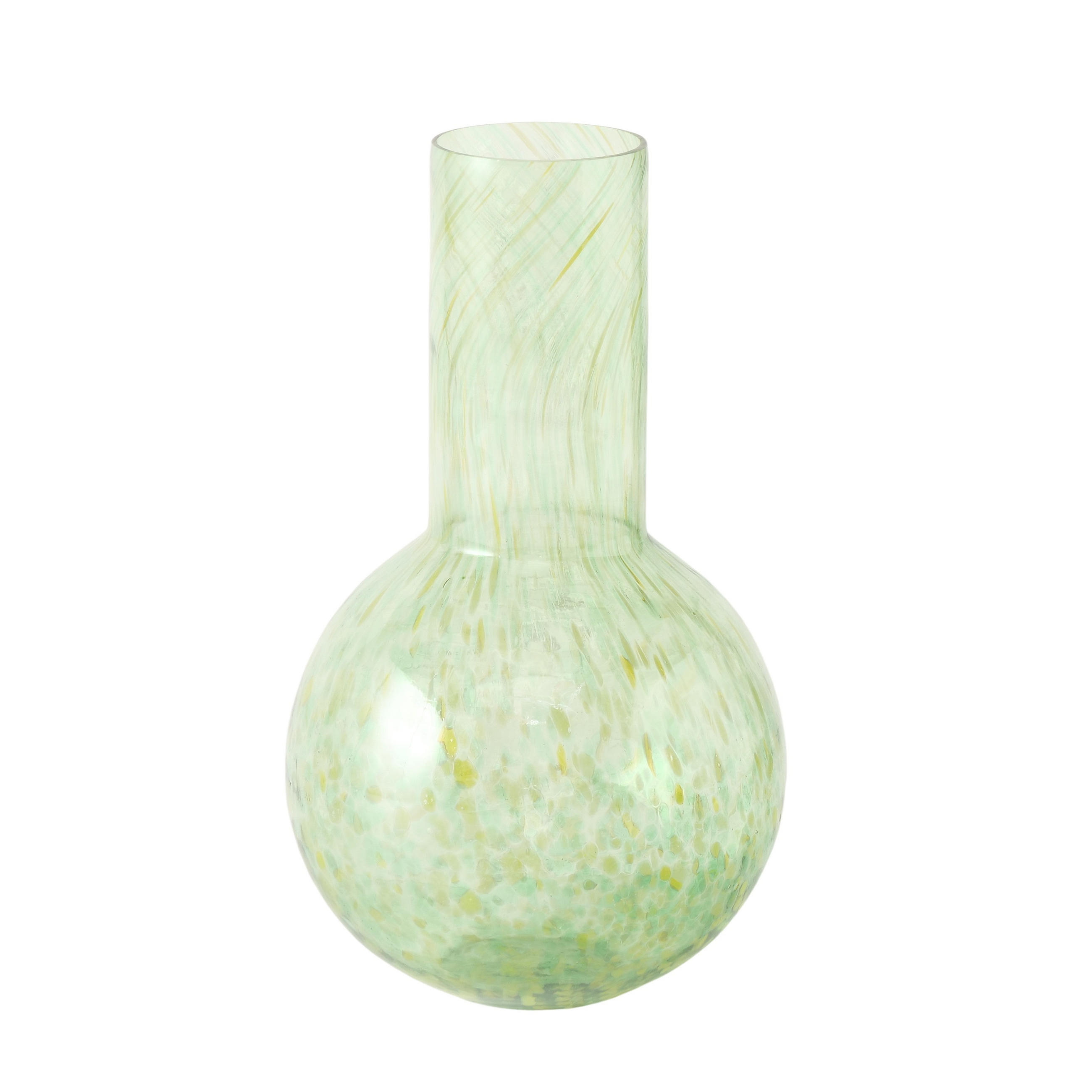 VASE 31,5 cm  - Hellgrün, Basics, Glas (18/31,5cm) - Boltze Home