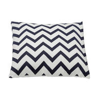 ZIERKISSEN  45/45 cm   - Schwarz/Weiß, Basics, Textil (45/45cm) - Eglo