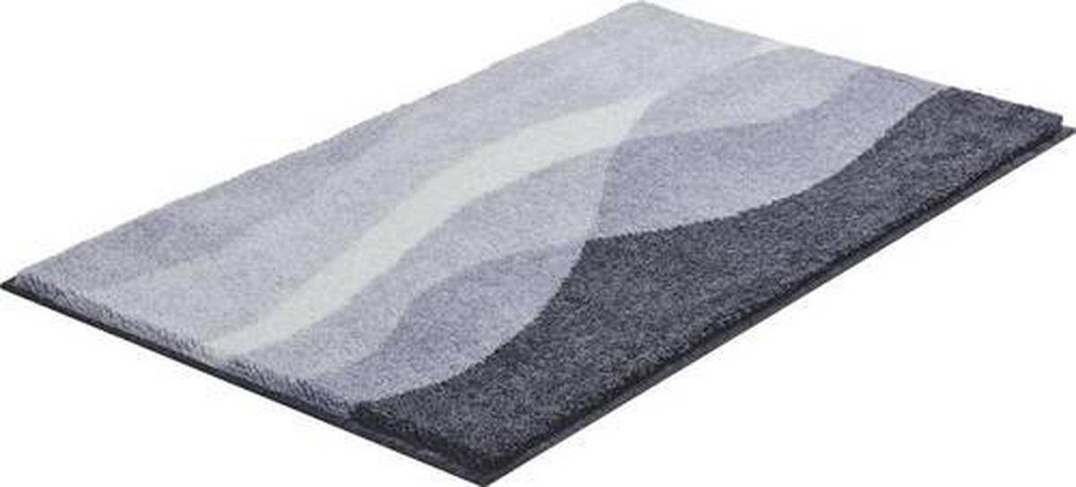 KOBEREC DO KOUPELNY, 60/100 cm - antracitová, Basics, textil/plast (60/100cm) - Grund