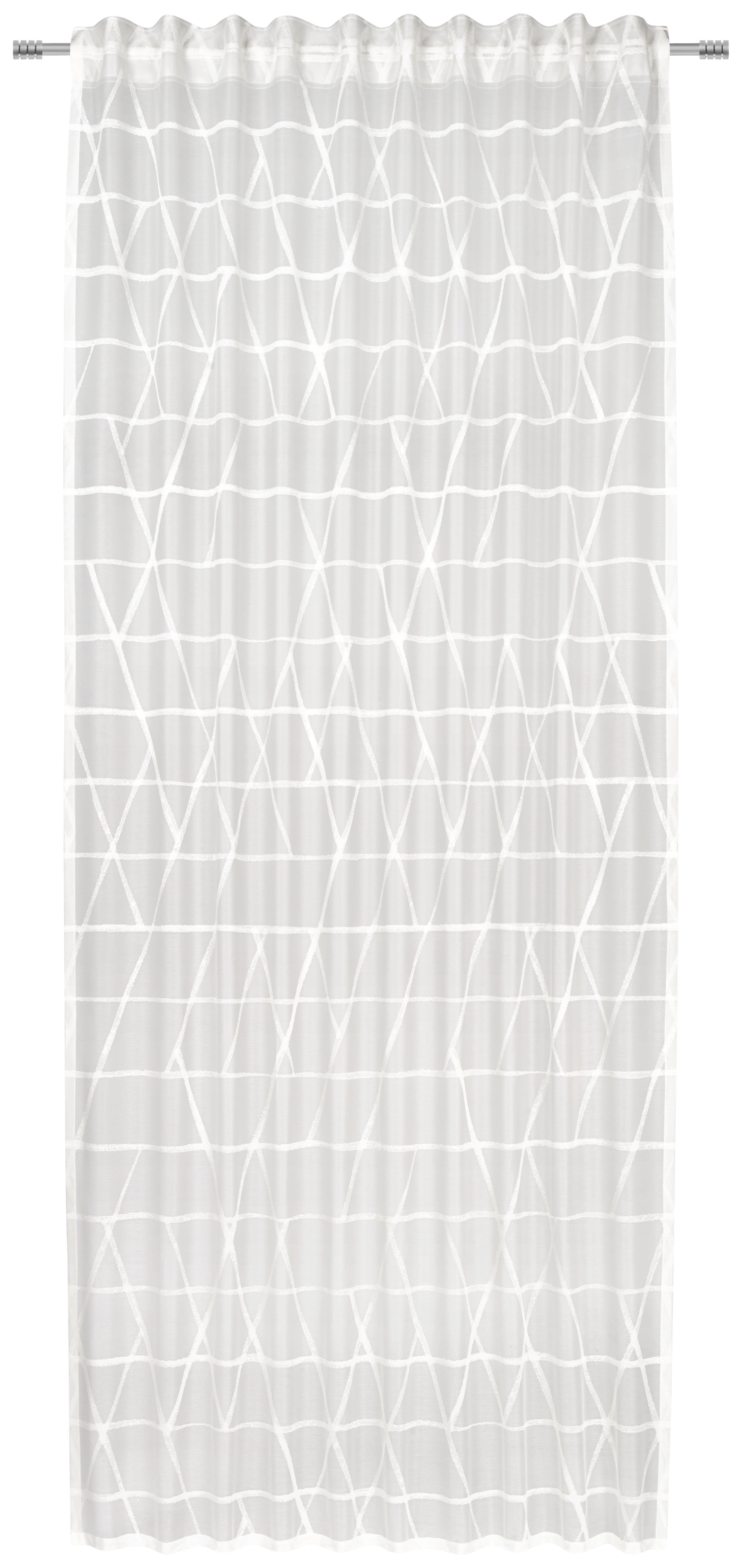 FERTIGVORHANG LINE transparent 140/245 cm   - Champagner, Basics, Textil (140/245cm) - Esposa