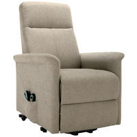 MASSAGESESSEL Mikrofaser Naturfarben    - Schwarz/Naturfarben, KONVENTIONELL, Kunststoff/Textil (72/102/86cm) - MID.YOU