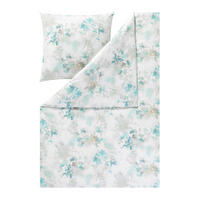 BETTWÄSCHE Impulse Flanell 155/200 cm  - Blau, Design, Textil (155/200cm) - Estella