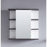 SPIEGELSCHRANK 60/60/20 cm - Weiß/Grau, Design, Glas/Holzwerkstoff (60/60/20cm) - Xora SPIEGELSCHRANK 60/60/20 cm - Weiß/Grau, Design, Glas/Holzwerkstoff (60/60/20cm) - Xora