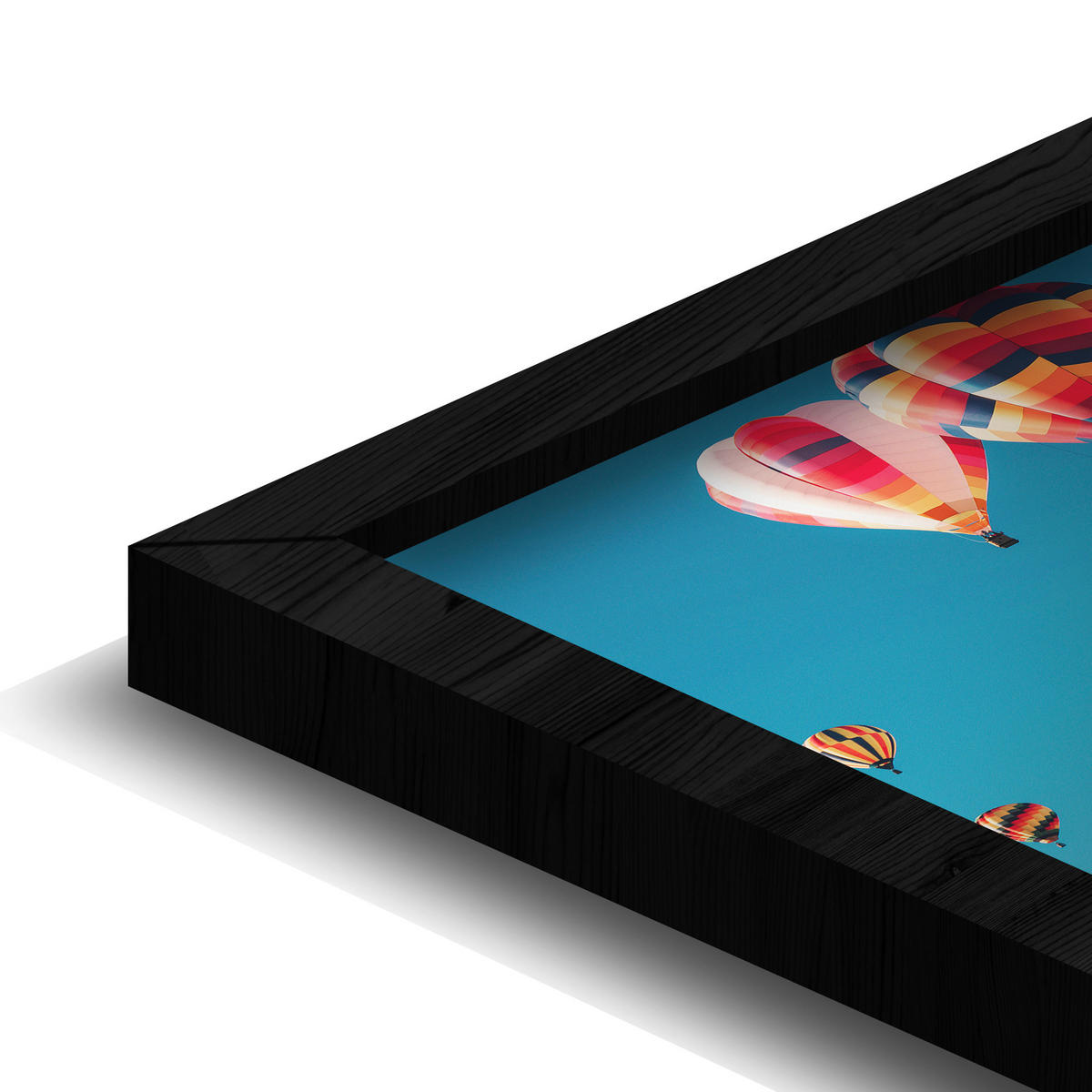 BILD 48/98 cm  - Multicolor/Schwarz, Design, Holz/Kunststoff (48/98cm)