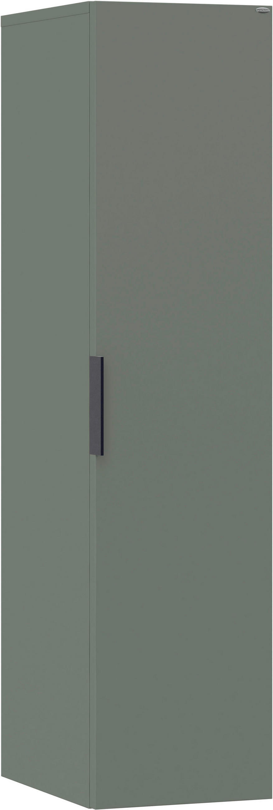 MIDISCHRANK 31,9/128/35 cm  - Schwarz/Graugrün, LIFESTYLE, Glas/Holzwerkstoff (31,9/128/35cm) - Voglauer