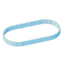 POOL-ISOLATIONSSET  - Weiß, Basics, Kunststoff (370/60/610cm)