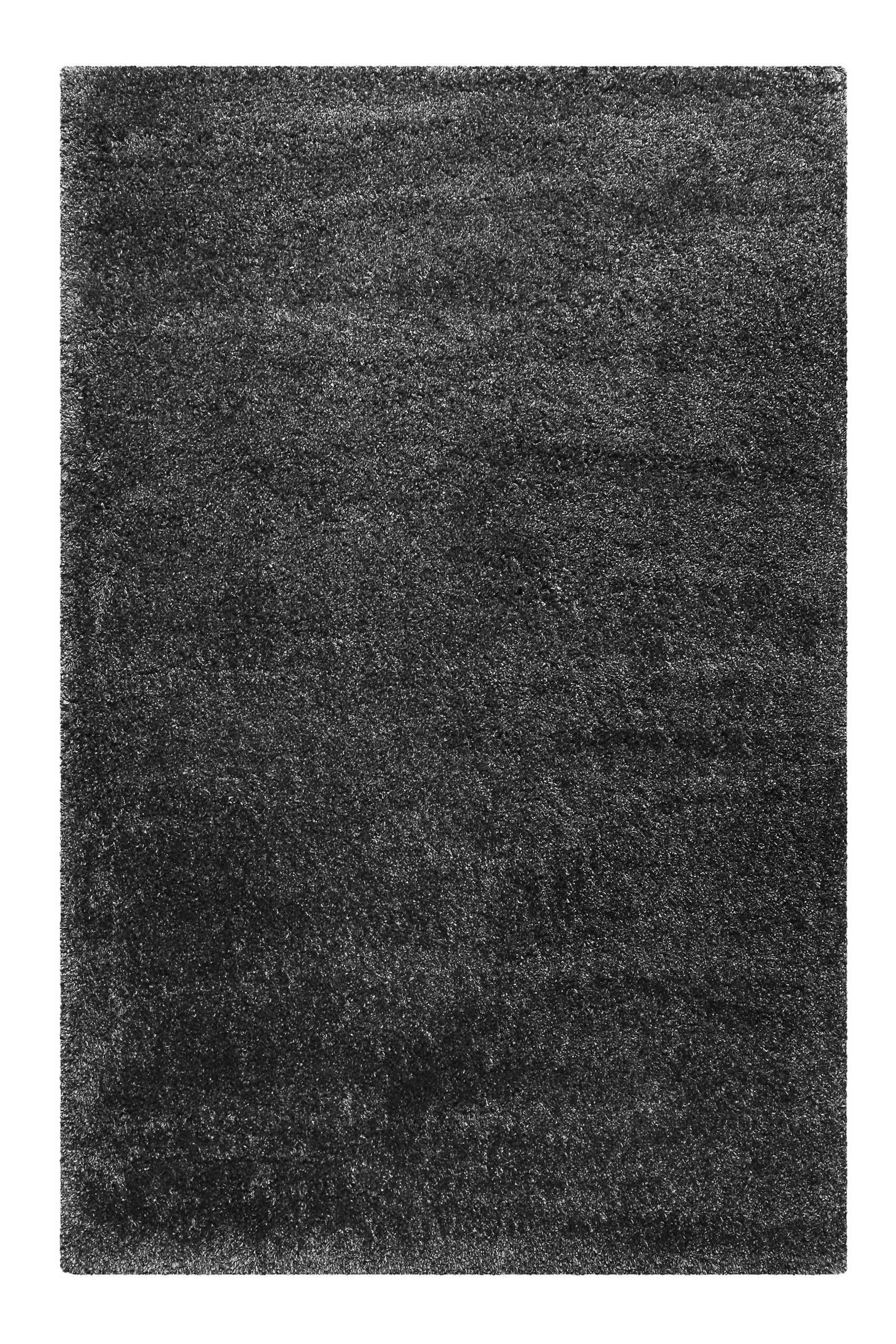 HOCHFLORTEPPICH 133/200 cm Paula Grau  - Grau, Design, Textil (133/200cm) - Novel