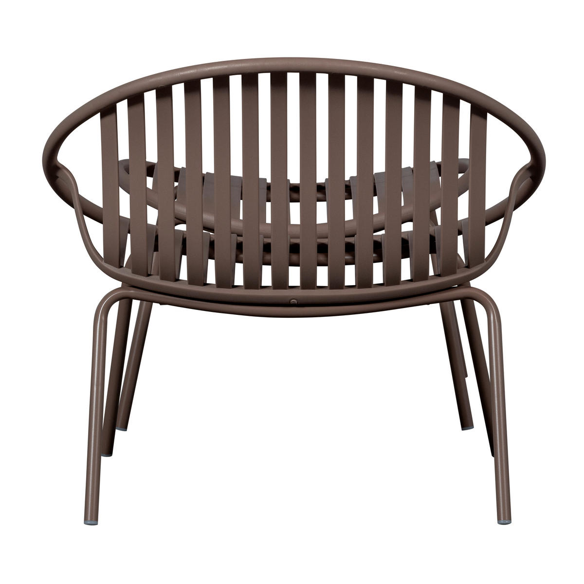 GARTENSET 2-teilig  - Lila/Braun, MODERN, Kunststoff/Metall - Livetastic
