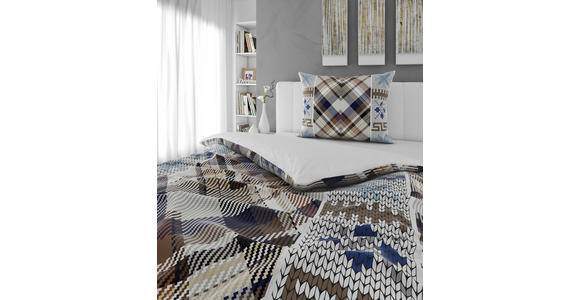 WENDEBETTWÄSCHE Satin 140/200 cm  - Multicolor, Textil (140/200cm) - Esposa