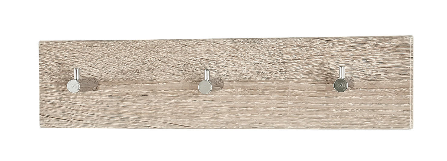 HAKENLEISTE  in Eichefarben  - Eichefarben, Basics, Holzwerkstoff (34/8/5cm) - Carryhome