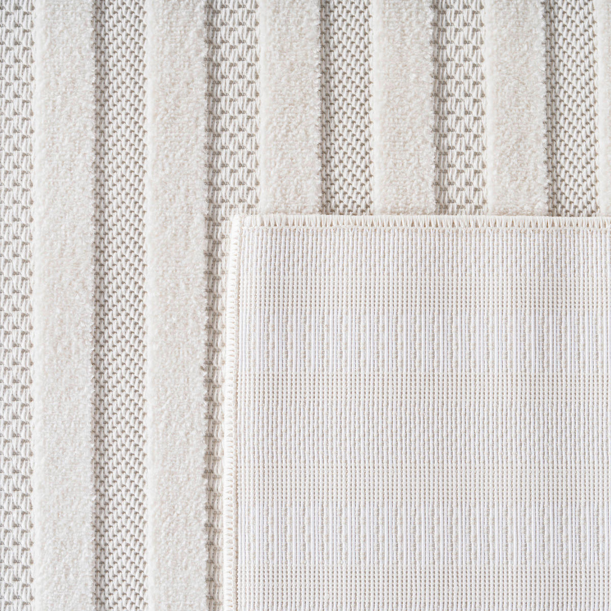 RAVNO TKANA PREPROGA  Doha     160/230 cm    tkano  krem barve  - krem barve, Basics, tekstil (160/230cm)