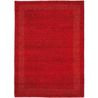 WOLLTEPPICH 120/180 cm Rot  - Rot, KONVENTIONELL, Textil (120/180cm) - Cazaris