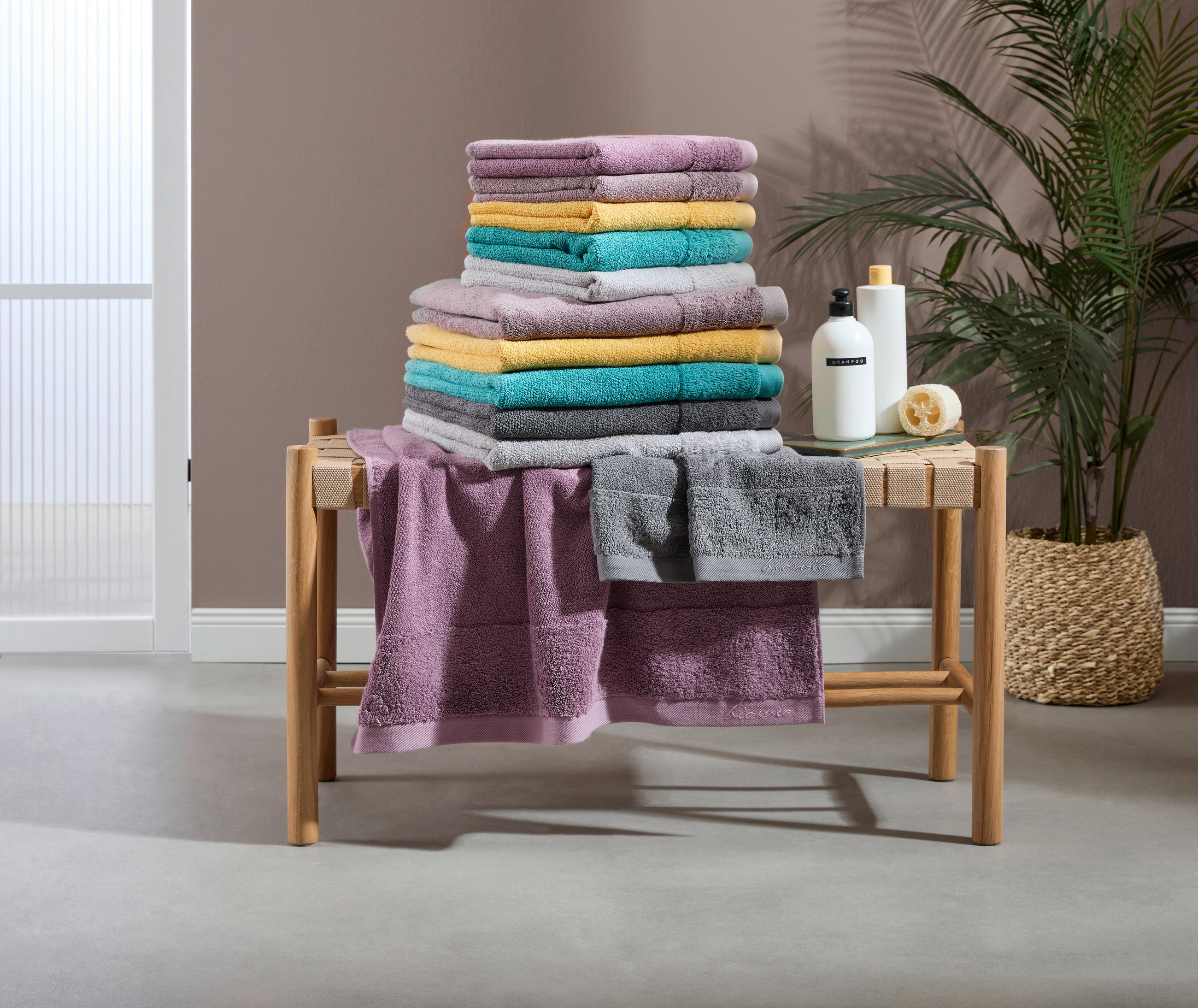 OSUŠKA DO SPRCHY, 70/140 cm, černá - černá, Natur, textil (70/140cm) - Bio:Vio