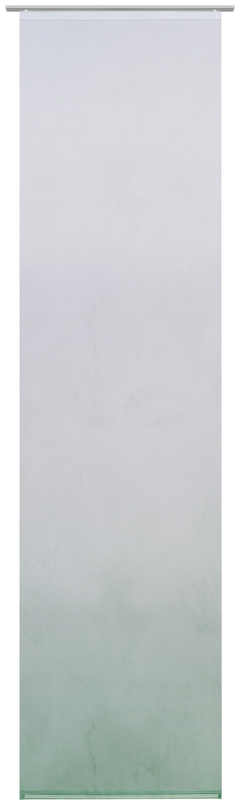 FLÄCHENVORHANG   halbtransparent   60/245 cm  - Grün, Basics, Textil (60/245cm) - Novel