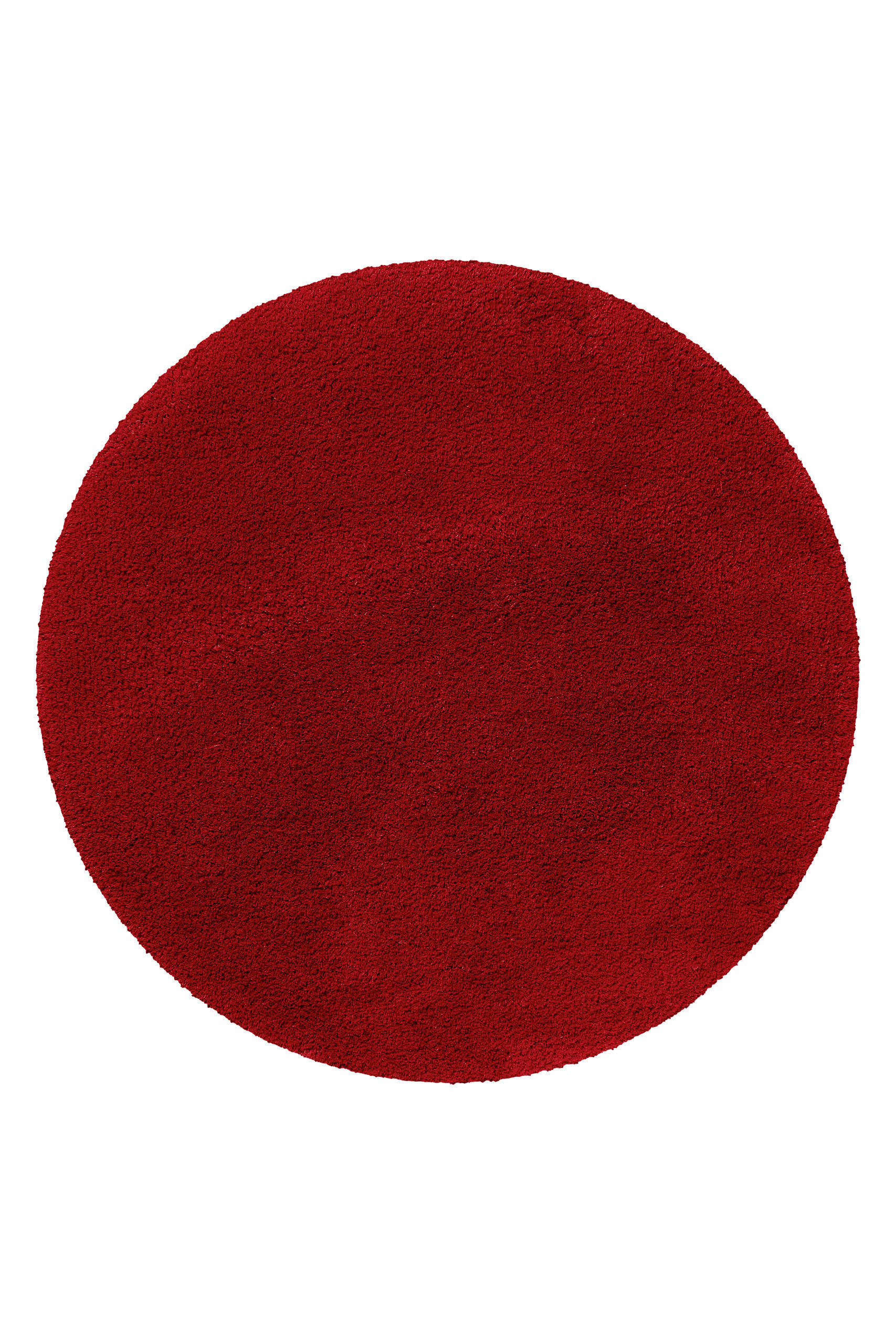 BADTEPPICH Rot 90 cm  - Rot, Basics, Kunststoff/Textil (90cm) - WECON HOME BASIC