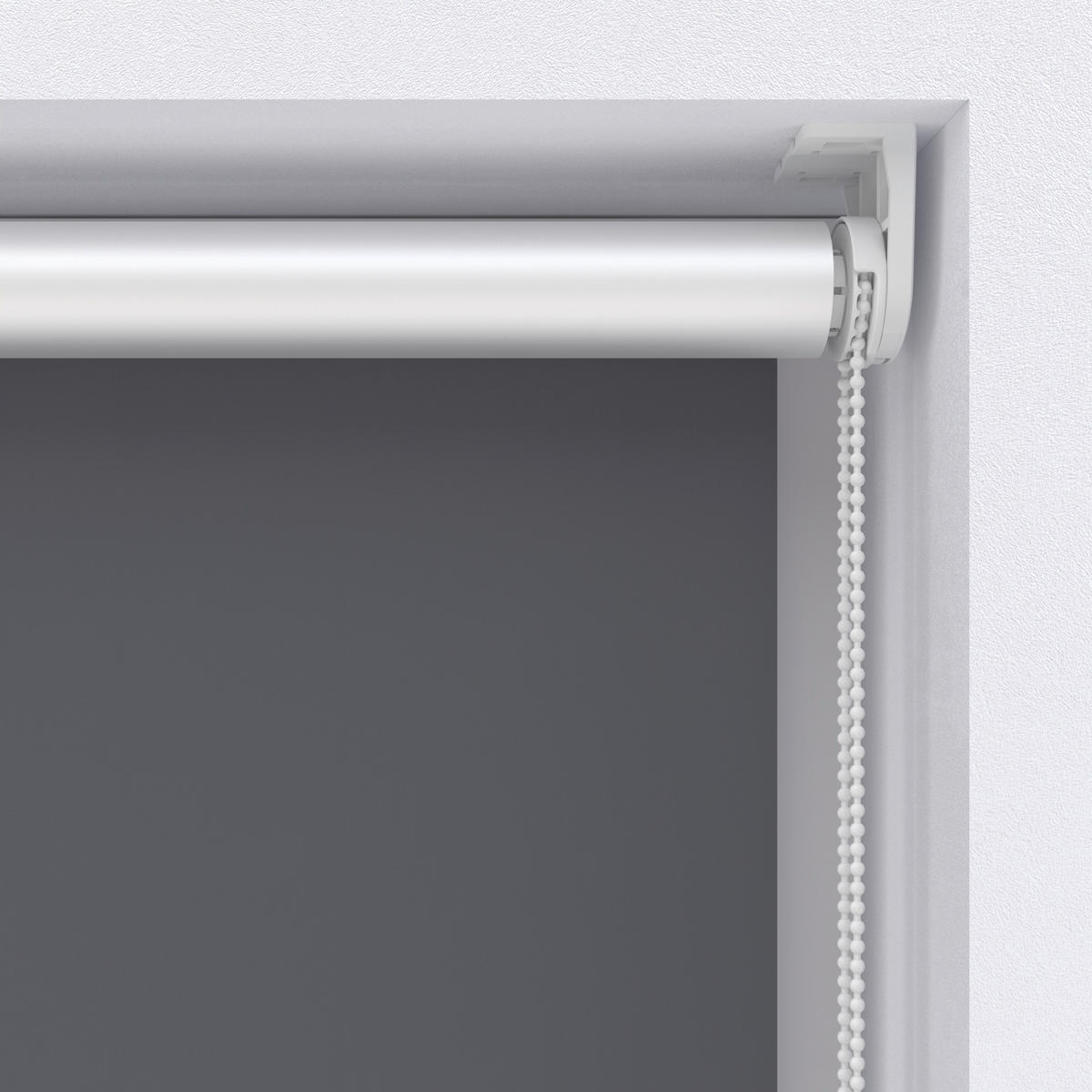 ROLLO  blickdicht  70/150 cm    - Grau, Basics, Kunststoff (70/150cm)