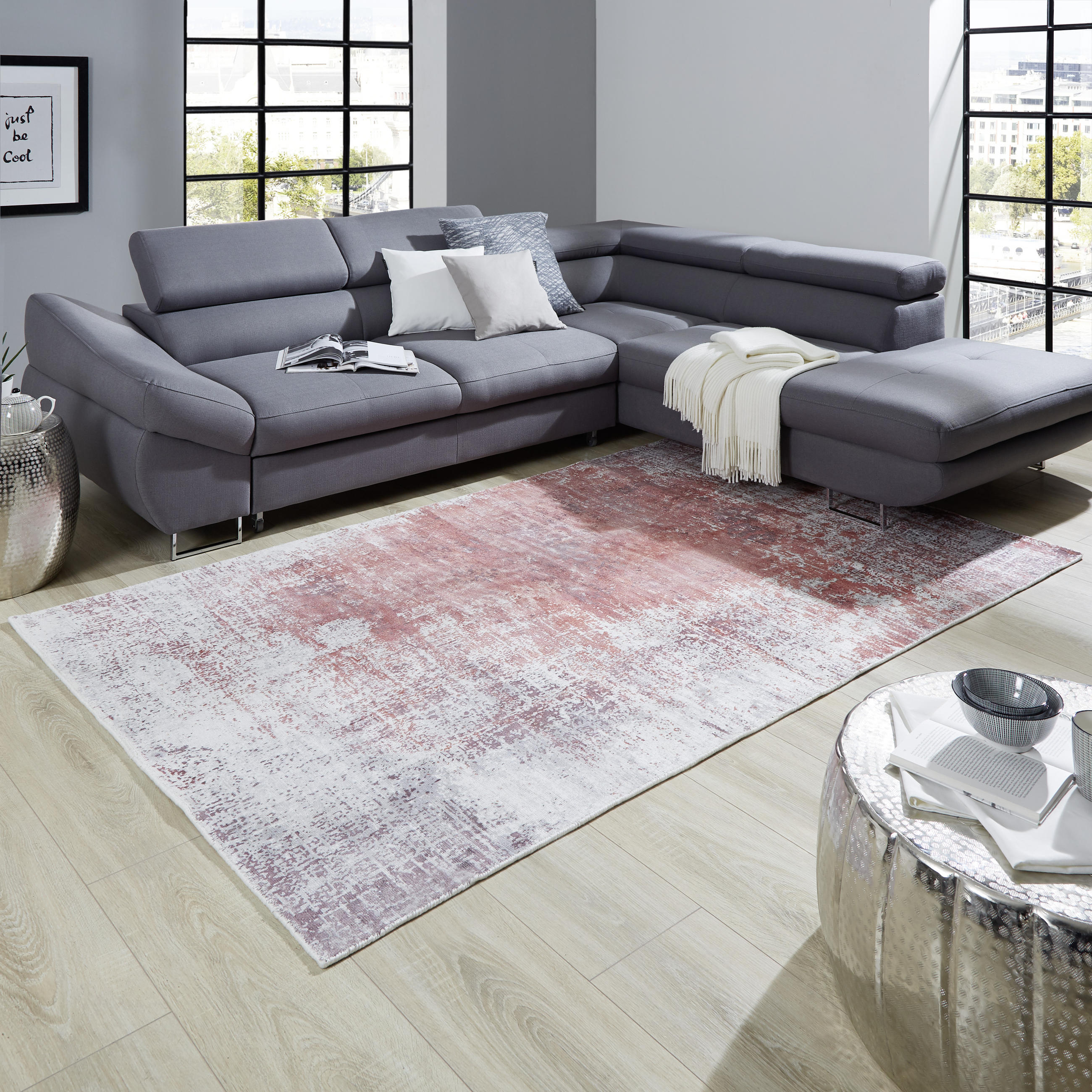 ORIENTTEPPICH 120/180 cm Sky Dancer Rot Rot  - Rot, Trend, Textil (120/180cm) - Cazaris