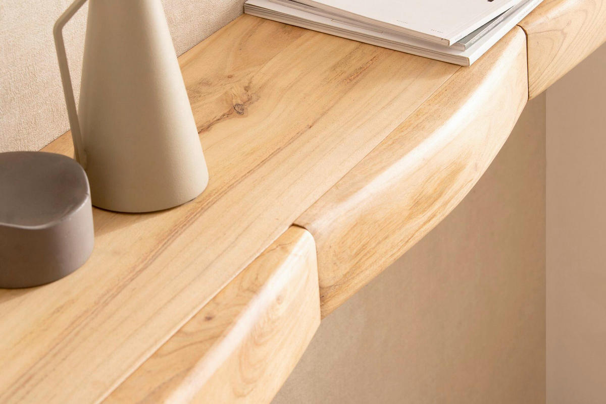 WANDBOARD in 120/8/20 cm Akaziefarben  - Akaziefarben, Design, Holz (120/8/20cm) - Livetastic