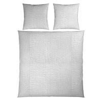 BETTWÄSCHE Seersucker 200/200 cm  - Weiß, Textil (200/200cm) - Novel