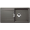 SPÜLE MONO D-100L-A / MOND100LASIL  - Grau, Basics, Stein (100/51cm) - Schock