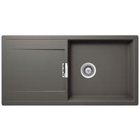 SPÜLE MONO D-100L-A / MOND100LASIL  - Grau, Basics, Stein (100/51cm) - Schock