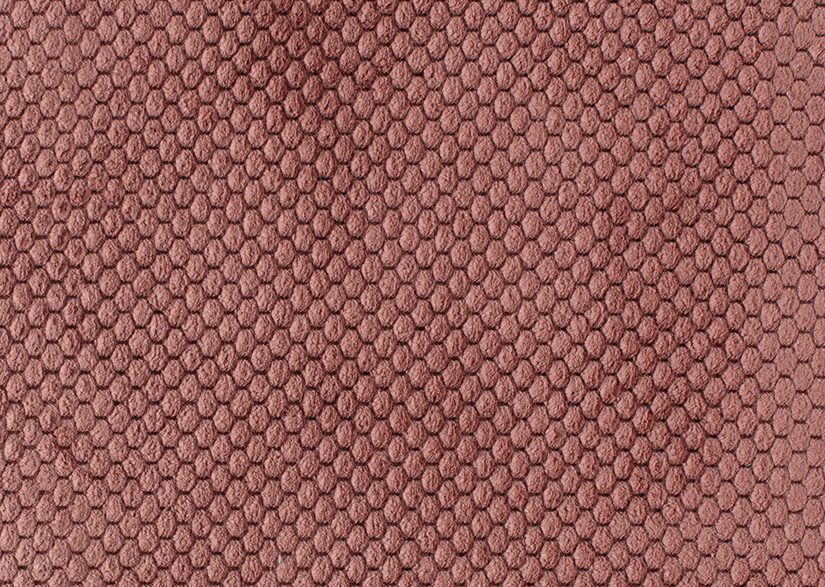 ECKSOFA in Webstoff Koralle  - Koralle/Schwarz, Design, Textil/Metall (272/170cm) - Welnova