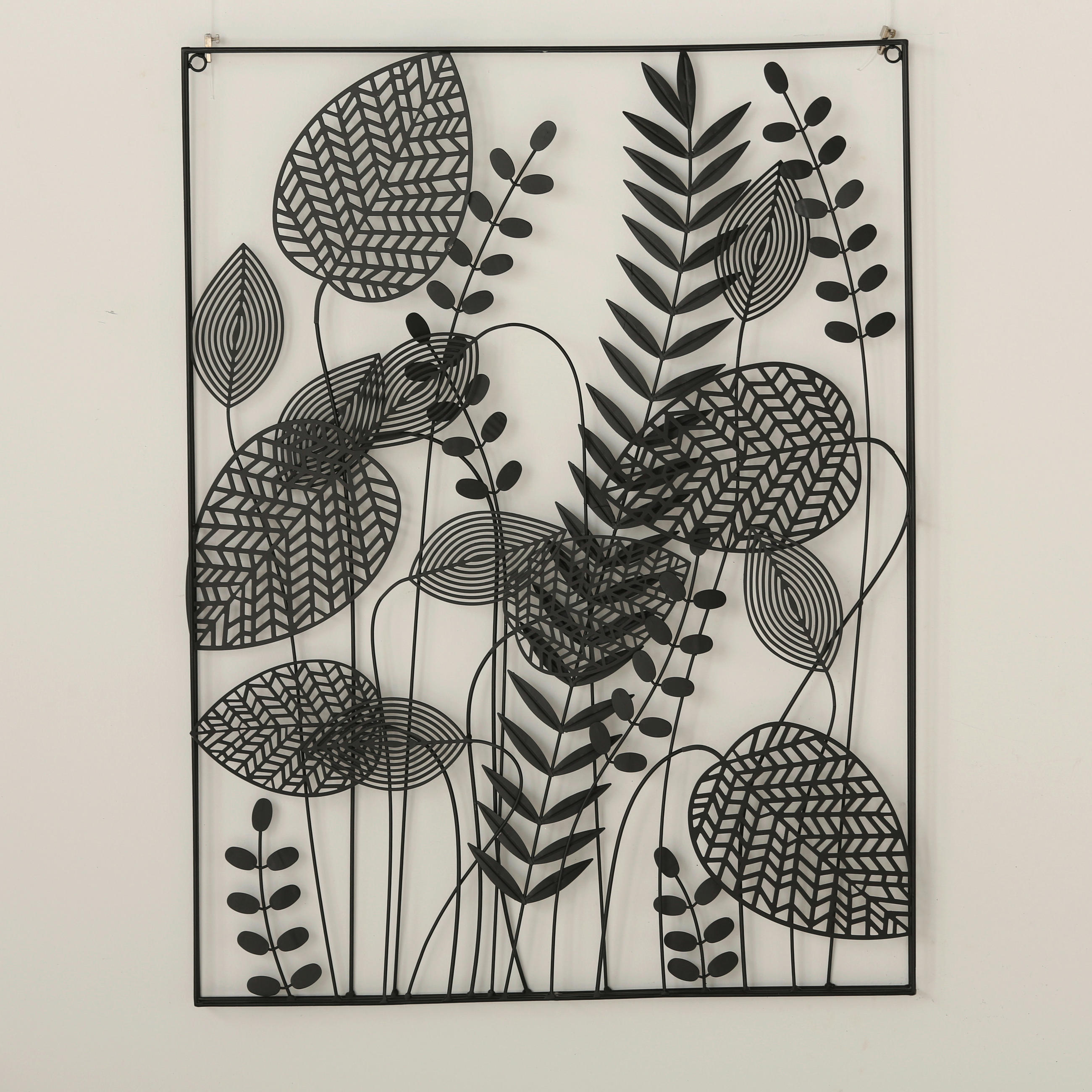 FALI DEKORÁCIÓ - szürke, Trend, fém (4/60/80cm)