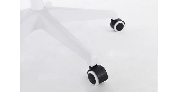 DREHSTUHL  in Netzbespannung Grau, Weiß  - Weiß/Grau, KONVENTIONELL, Kunststoff/Textil (63,5/122-132/66cm) - Carryhome