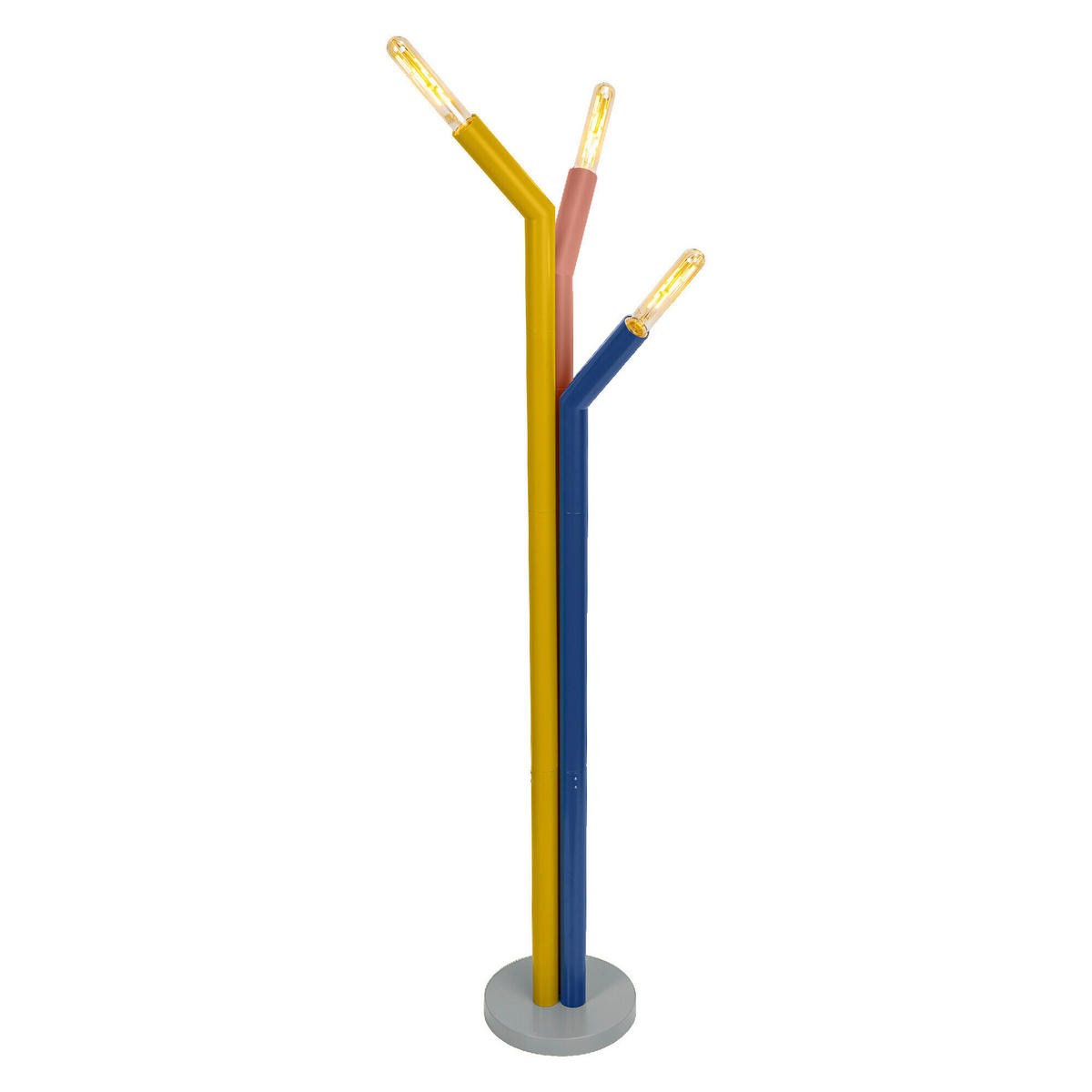 STEHLEUCHTE 25,7/146,5 cm    - Design, Metall (25,7/146,5cm) - Osram