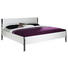 BETT 180/200 cm in Weiß - Chromfarben/Weiß, Design, Holzwerkstoff/Textil (180/200cm) - Xora BETT 180/200 cm in Weiß - Chromfarben/Weiß, Design, Holzwerkstoff/Textil (180/200cm) - Xora