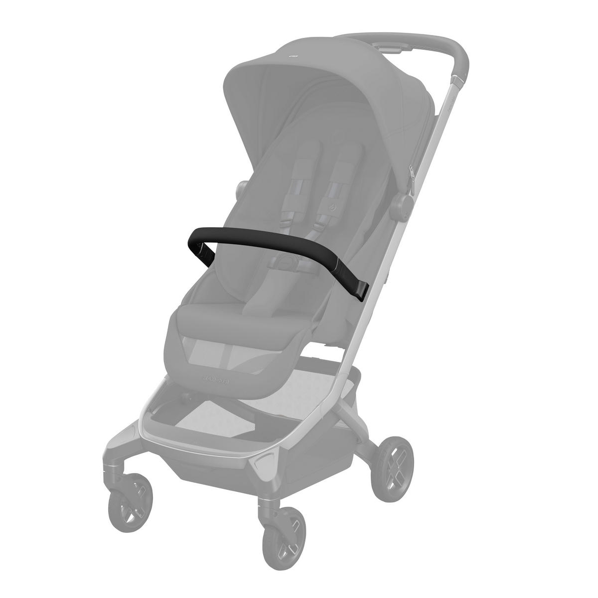 SICHERHEITSBÜGEL Fame Cabin  - Schwarz, Basics, Leder/Kunststoff (37/24cm) - Maxi-Cosi