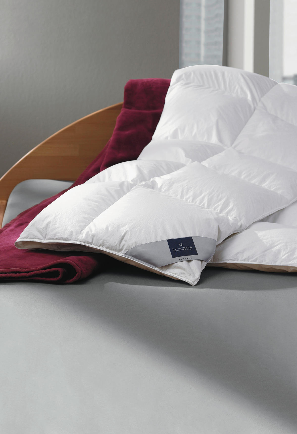 POPLUN CJELOGODIŠNJI 220/240 cm  ALMIRA  - bijela, Konvencionalno, tekstil (220/240cm) - Billerbeck