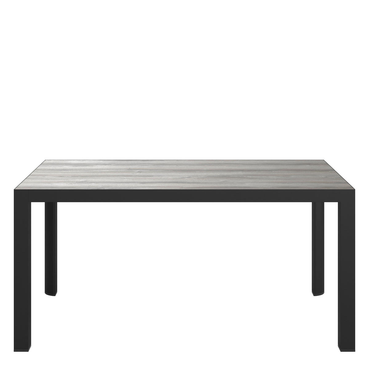 GARTENTISCH 160/90/75 cm Metall, Glas Anthrazit, Naturfarben rechteckig  - Anthrazit/Naturfarben, Lifestyle, Glas/Metall (160/90/75cm) - Ambia Garden