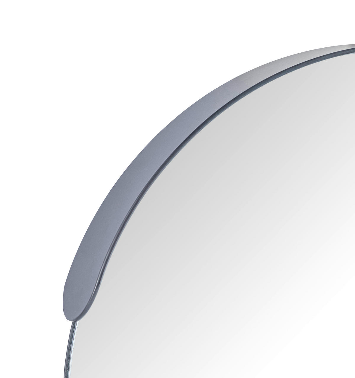 WANDSPIEGEL 30/30/3,5 cm  - Schwarz/Nickelfarben, Trend, Glas/Metall (30/30/3,5cm) - Carryhome
