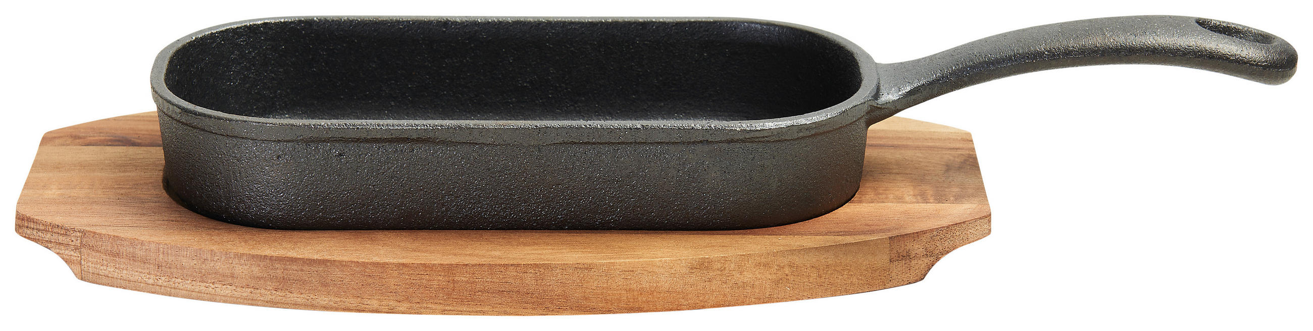 Homeware Profession. Grillpfanne Natur, Schwarz 10x3.5x31.6 cm
