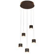 LED-HÄNGELEUCHTE 34/170 cm - Schwarz, Design, Kunststoff/Metall (34/170cm) - Novel