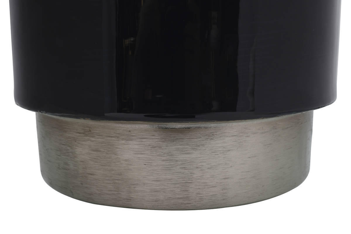 BEISTELLTISCH in Metall 32/32/47 cm  - Anthrazit/Silberfarben, Trend, Metall (32/32/47cm) - Kayoom