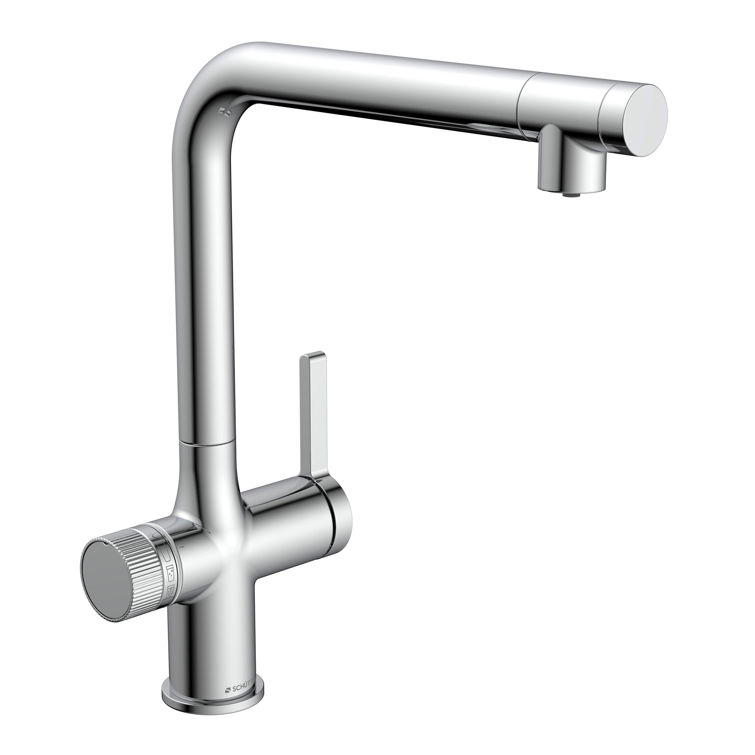 KÜCHENARMATUR - Chromfarben, Basics, Metall (14,5/33,5/29cm) - Schütte
