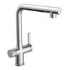 KÜCHENARMATUR - Chromfarben, Basics, Metall (14,5/33,5/29cm) - Schütte