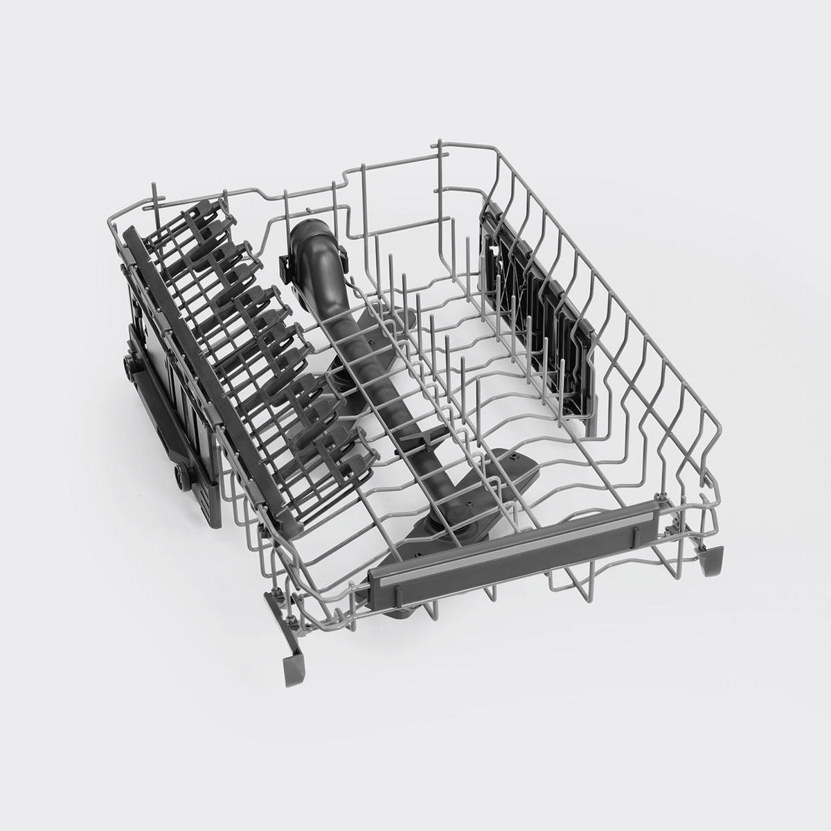 GESCHIRRSPÜLER ST4533IN  - Schwarz Hochglanz, Basics, Kunststoff/Metall (44,6/81,8/55cm) - SMEG